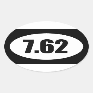 ADESIVO OVAL 7,62 AK47,308