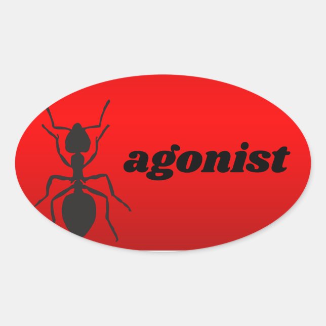 Adesivo Oval antagonista (Frente)