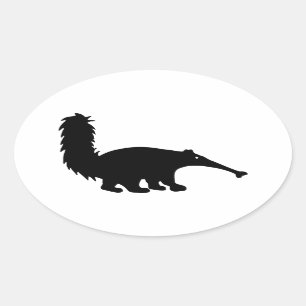 Adesivo Oval Anteater