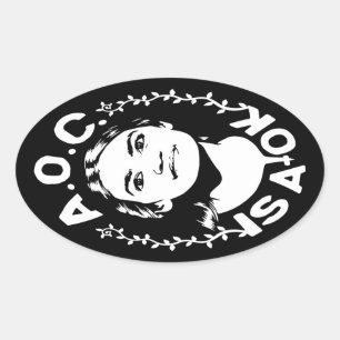 Adesivo Oval AOC é UM-APROVADO