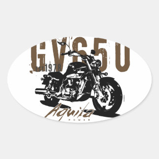 Adesivo Oval Aquila The Eagle