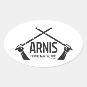 Adesivo Oval Arnis astig