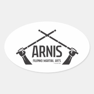 Adesivo Oval Arnis astig
