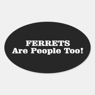 Adesivo Oval As DONINHAS são pessoas demasiado!