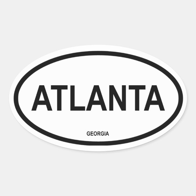ADESIVO OVAL ATLANTA (Frente)