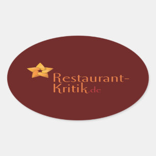 Adesivo Oval Aufkleber