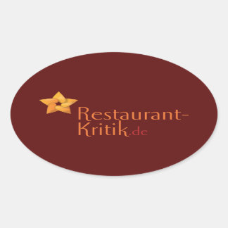 Adesivo Oval Aufkleber