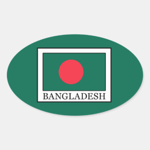 Adesivo Oval Bangladesh