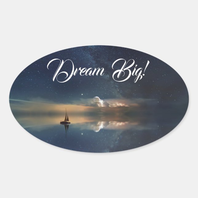 Adesivo Oval Barco (Frente)