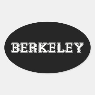 Adesivo Oval Berkeley Califórnia