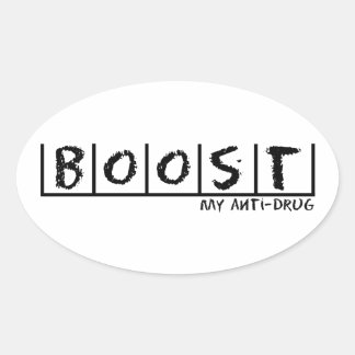 Adesivo Oval Boost Anti-Drug