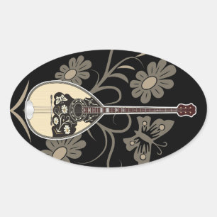 Adesivo Oval Bouzouki