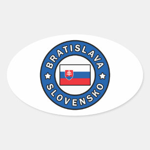Adesivo Oval Bratislava Slovensko