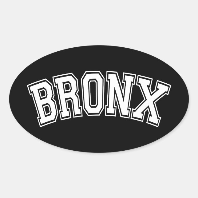 ADESIVO OVAL BRONX (Frente)