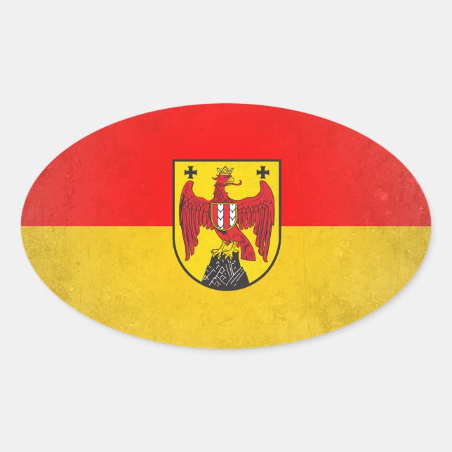 Adesivo Oval Burgenland (Frente)