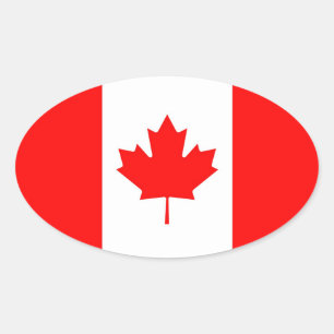 ADESIVO OVAL CANADÁ