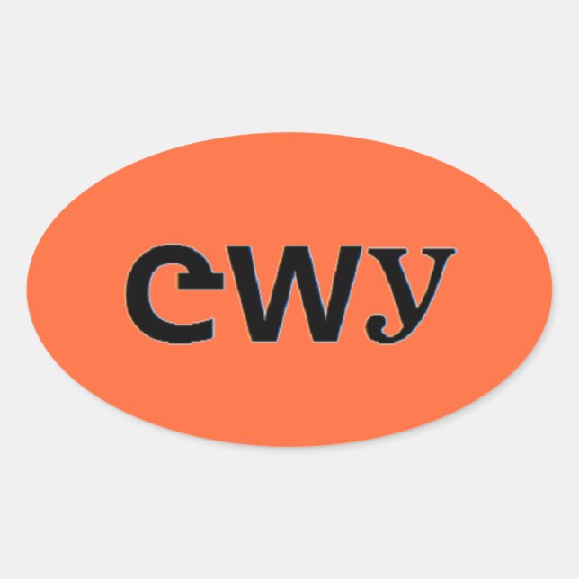 Adesivo Oval Cherokee (Frente)