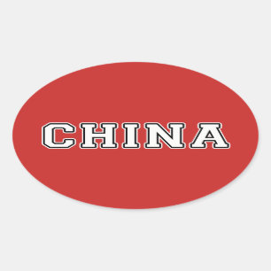 Adesivo Oval China