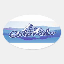 Adesivo Oval Colorado