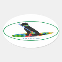 Colorido Coloque o Conselho preppy Black Lab para 