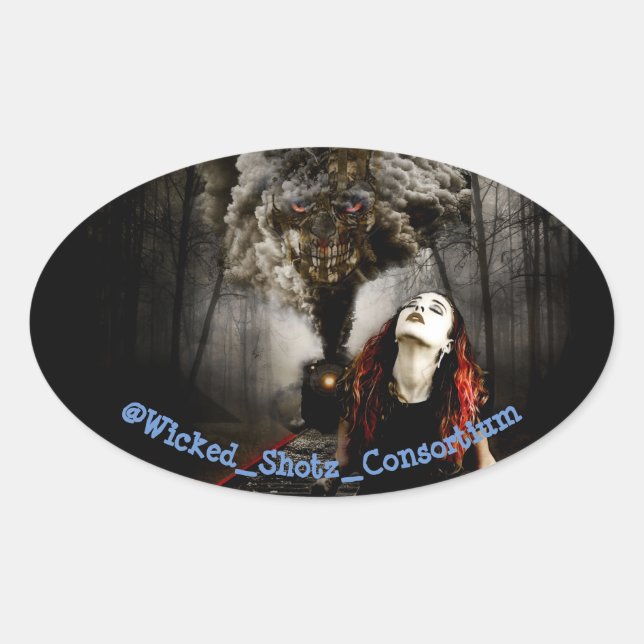 Adesivo Oval Comboio do Patriot (Frente)