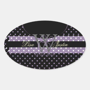 Adesivo Oval Cores DIY da PIxDezines, Pontos etc./lavanda