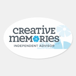 Adesivo Oval Creative Memories Ind Advisor