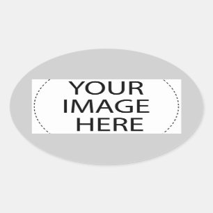 ADESIVO OVAL CRIAR SEUS PRÓPRIOS - PERSONALIZE ISTO