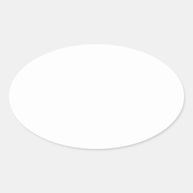 Adesivo Oval Crie o Seu Próprio (Frente)