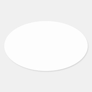 Adesivo Oval Crie o seu próprio Design