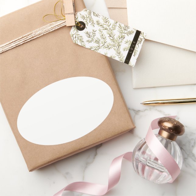 Adesivo Oval Crie seu (Presentear)