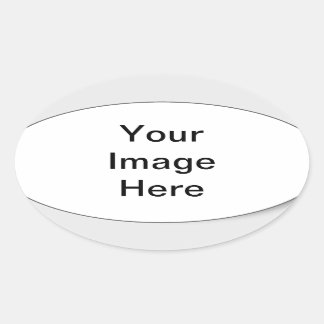 Adesivo Oval Crie seu próprio personalizado