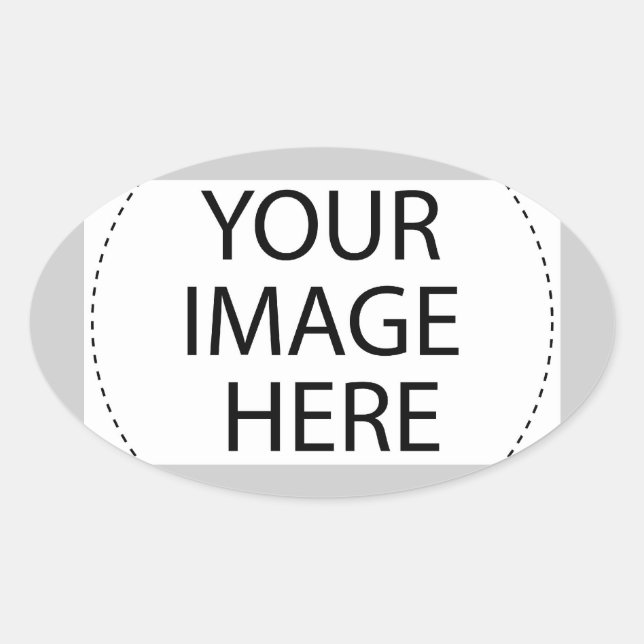ADESIVO OVAL CRIE SEU PRÓPRIO - PERSONALIZE ISSO (Frente)