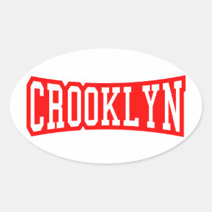 ADESIVO OVAL CROOKLYN, NYC