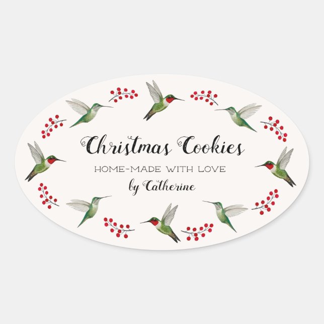 Adesivo Oval Custom Hummingbird   (Frente)