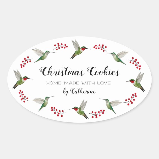 Adesivo Oval Custom Hummingbird   (Frente)