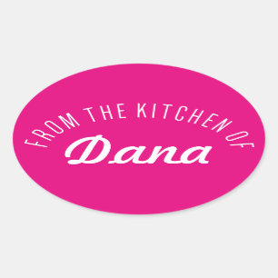 Adesivo Oval Da Cozinha De