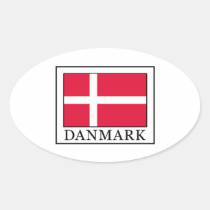 Adesivo Oval Danmark