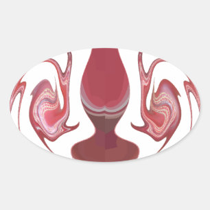 Adesivo Oval Designs Hakuna matata