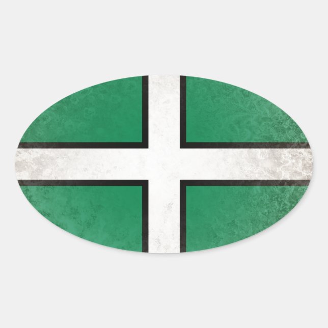 Adesivo Oval Devon (Frente)