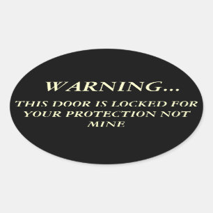 Adesivo Oval Direitos das Armas