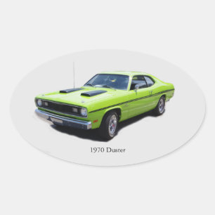 Adesivo Oval Duster 1970