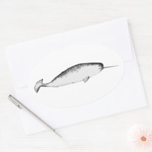 Estudo Narhwal Unicorn Sea Ilustration Lover de Ba