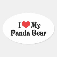 Eu Amo Meu Urso Panda