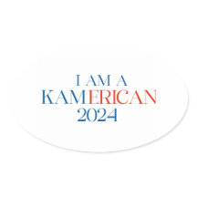EU SOU UM KAMERICAN STICKER