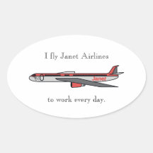 Eu vôo pela Janet Airlines