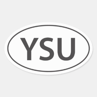 Adesivo Oval Euro-Decal YSU