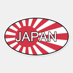 Adesivo Oval Eurovinheta Japão