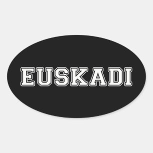 Adesivo Oval Euscadi