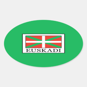 Adesivo Oval Euskadi